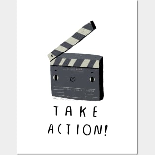 take action Posters and Art